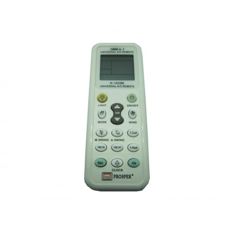 CONTROLE UNIVERSAL PARA AR CONDICIONADO PROSPER K-1028