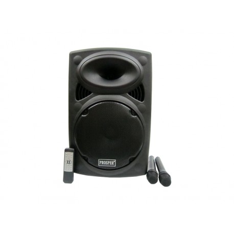 SPEAKER PROSPER P-1012 - 12 POLEGADAS - 2 MICROFONES