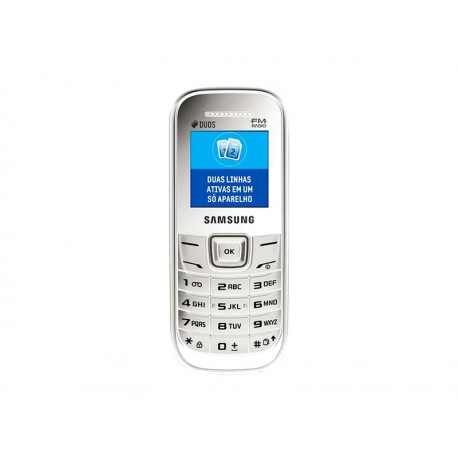 CELULAR SAMSUNG GT-E1207 DUOS BRANCO