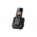 TELEFONO PANASONIC INALAMBRICO KX-TGC350 C/IDENTIFICADOR/110V NEGRO