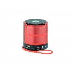 MINI SPEAKER WSTER WS-887 - USB - RADIO FM - BLUETOOTH - CARTAO TF