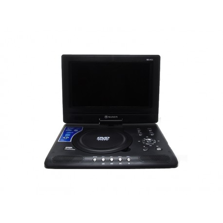 DVD PORTATIL MAXON 9"/TV/USB/SD/BOLSA/ NEGRO