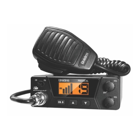 RADIO PX UNIDEN PRO505XL - 40 CANAIS