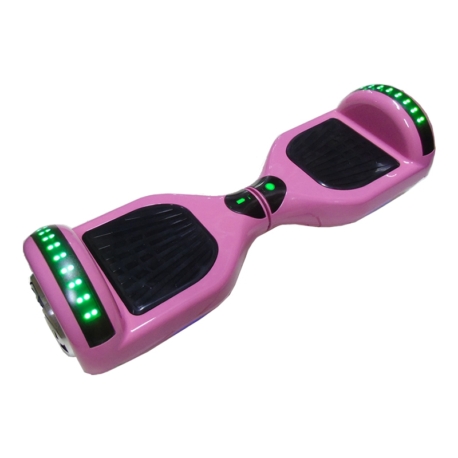 SCOOTER STAR WHEELS - BLUETOOTH - LED - 6.5 POLEGADAS - ROSA