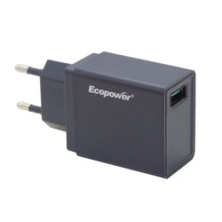 CARREGADOR ECOPOWER UNIVERSAL - 1 USB - EP-7066 - 3.0 AMP
