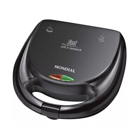 SANDUICHEIRA GRILL - MONDIAL - S-12 - 110V