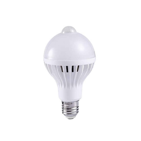 LAMPADA COM SENSOR DE PRESENCA - 9W - E27 - SEEMAX