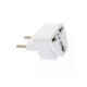 ADAPTADOR DE TOMADA 2 PINOS UNIVERSAL PADRAO BRASIL