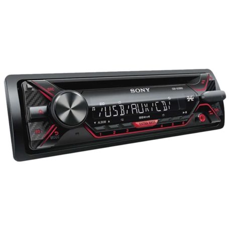 TOCA CD SONY CDX-G1201 - USB - CONTROLE - 2 RCA - 220W