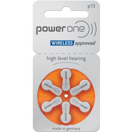 BATERIA +13 POWER ONE P13 COM 06 UNIDADES (AP. SURDEZ)