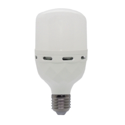 LAMPARA LED ECOPOWER EP-5908 30W/EMERGENCIA - BLANCO