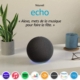 SPEAKER AMAZON ECHO DOT ALEXA (4ª GERAÇÃO) BT/WIFI - PRETO