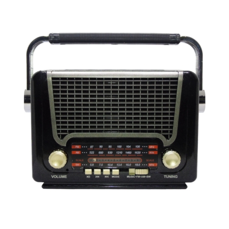 RADIO SOLAR ECOPOWER EP-F221B RECARGABLE/USB/SD/BL