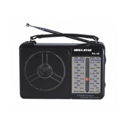 RADIO MEGASTAR RA-38 4 BANDAS - 2V