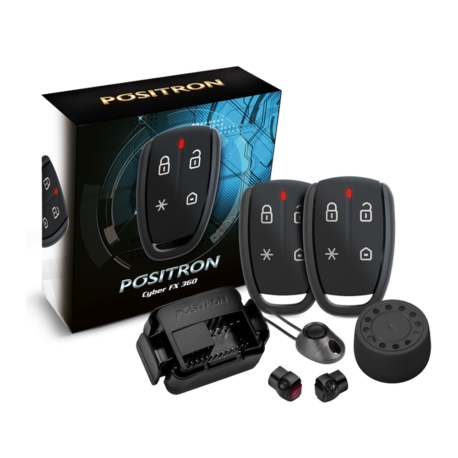 ALARMA PARA AUTO POSITRON FX-360 24 FUNCIONES