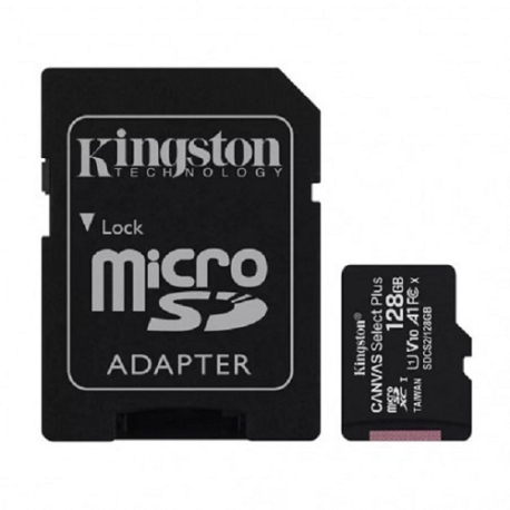 MEMORIA CLASS 10 MICR SD KINGST 128GB 100M/S