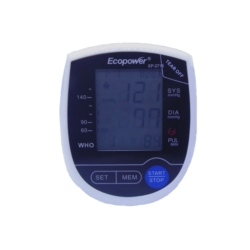 MEDIDOR PRESION ARTERIAL ECOPOWER EP-2718 PULSO AUTOMATICO