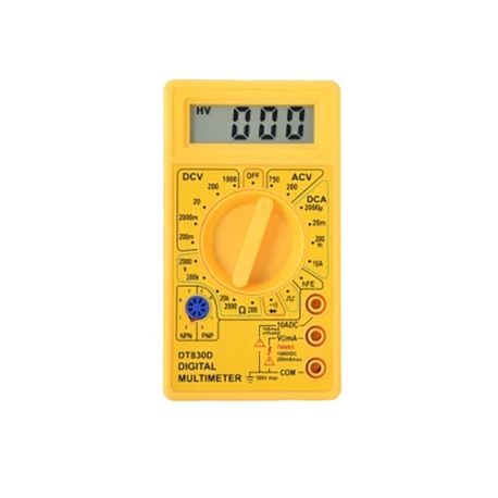 MULTIMETRO DIGITAL DT-830D