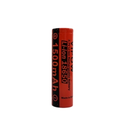 BATERIA RECARREGAVEL 18650 PARA LANTERNA POLICE 1.500MAH