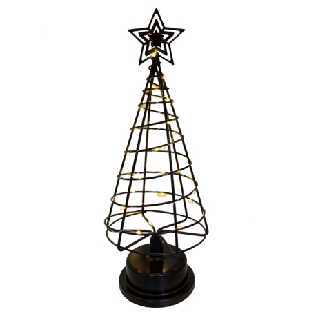 ARVORE DE NATAL DECORATIVA ( MINI ) COM LED