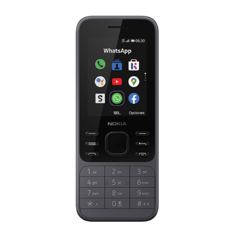 CELULAR NOKIA 6300 WHATSAPP / INTERNET / 2-CHIP /PRETO