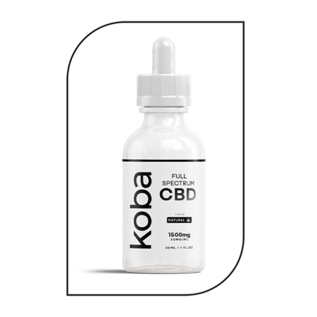 OLEO DE CANNABIS SPECTRUM CBD KOBA 1500MG SABOR NATURAL