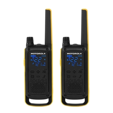 WALKIE TALKIE MOTOROLA T470 KIT 35 MIL ORG S/GAR.2V