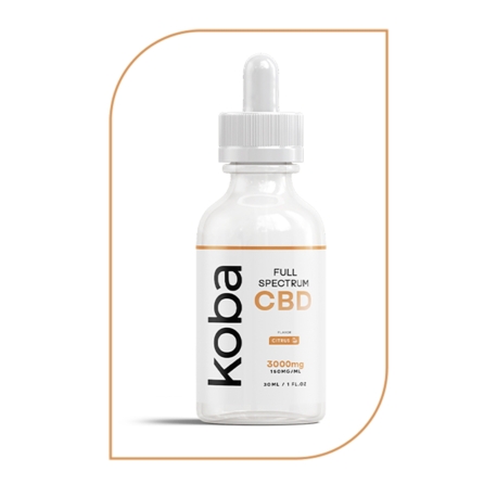 ACEITE DE CANNABIS - FULL SPECTRUM CBD KOBA 3000 MG SABOR CITRUS