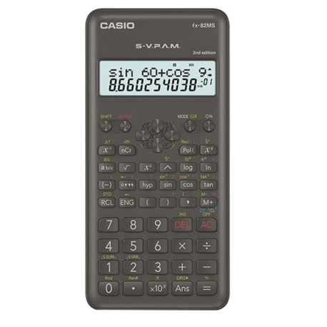 CALCULADORA CASIO - FX82MS - CIENTIFICA - 2ND EDITION