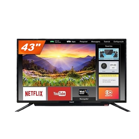 TV 43 LED SMART ECOPOWER EP-TV043 DIGITAL