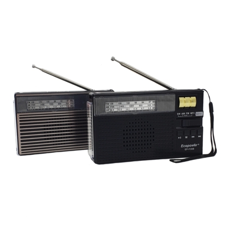 RADIO ECOPOWER EP-F39 RECARREGAVEL / USB /SD / BLUETOOHT