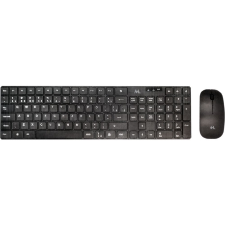 TECLADO - MOUSE SEM FIO MTEK KM-5197B NEGRO