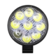 FAROL DE MILHA LED REDONDO 9 LED Y6-27E