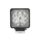 FAROL DE MILHA LED QUADRADO 9 LEDS