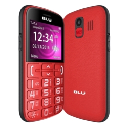 CELULAR BLU JOY J012 2.4 / DUAL SIM / VERMELHO