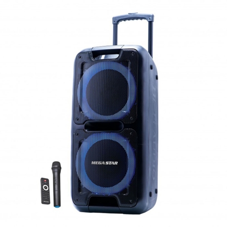 SPEAKER MEGASTAR SPA-1020 USB / 2X10" / FM / BLUETOOTH