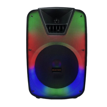 SPEAKER KOLAV F1207K 12" RECARREGAVEL / USB / FM / MICROFONE / BLUETOOHT