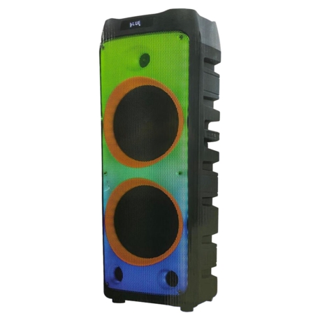 SPEAKER KOLAV L2121 2X12" RECARREGAVEL / USB / MICROFONE / BLUETOOHT