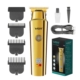 MAQUINA VGR V-947 LCD BARBA / CABELO - DOURADO