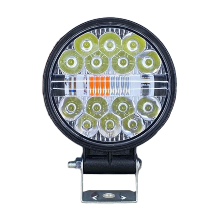 FAROL DE MILHA LED REDONDO| COM STROB EL781