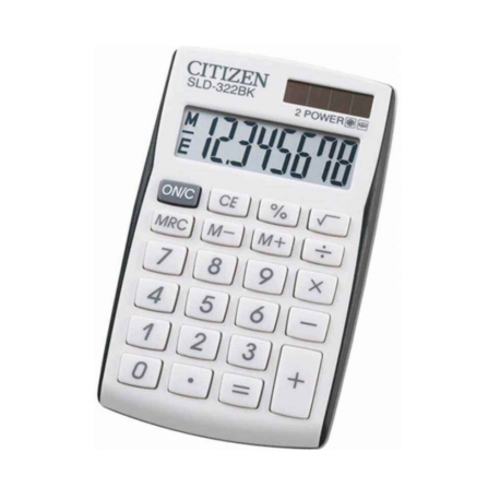 CALCULADORA CITIZEN SLD-322BK 8-DIG