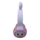 FONE DE OUVIDO LUO LU-985 PANDA BLUETOOTH/LED/PINK