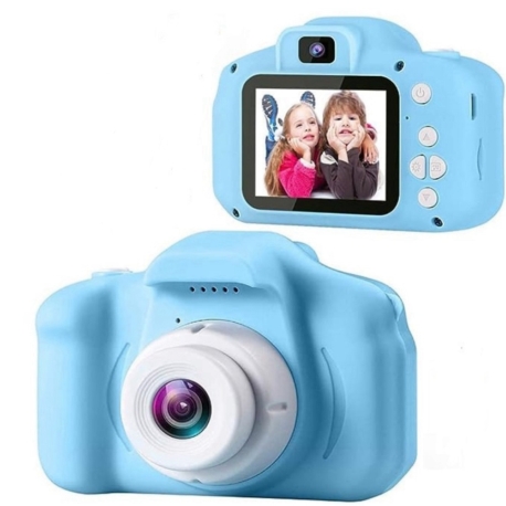 CAMARA CON DISPLAY LUO LU-X200 INFANTIL / AZUL