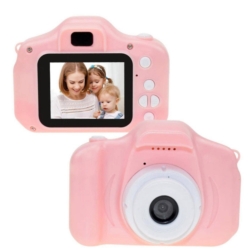 CAMARA INFANTIL LUO LU-X200 C/DISPLAY/ PINK