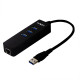 PC HUB SATE A-HUB41 3 USB/RJ45 (3.0)