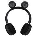 AUDIFONOS LUO LU-985 PANDA BLT/LED/BLACK