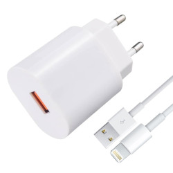 CARGADOR HYE HYEC77L USB/IPHONE/3.0A/22.5W