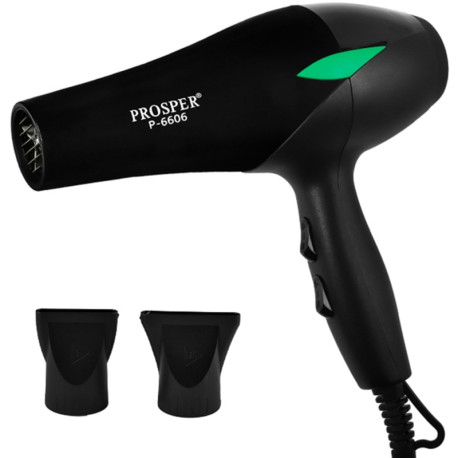 SECADOR DE CABELO PROSPER P-6606 2800W/110V/BLACK