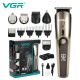 BARBEADOR VGR V-107 BARBA/CABELO 11 EM 1/LCD