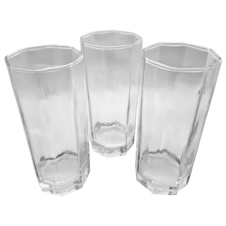 VASO DE VIDRIO 300ML 6-VASOS S561